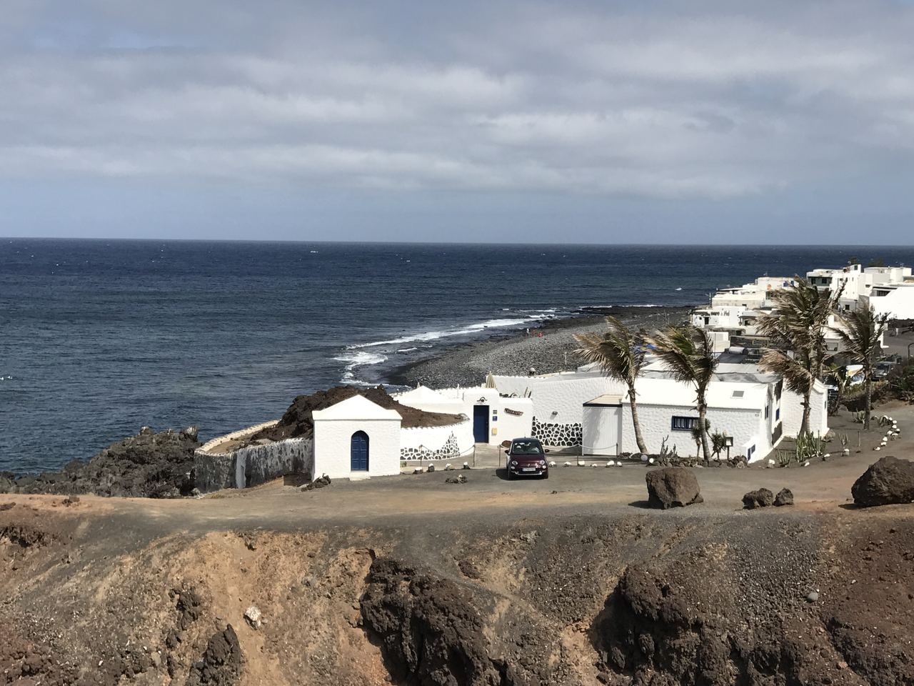 The fishing village of El Golfo on the west coast
